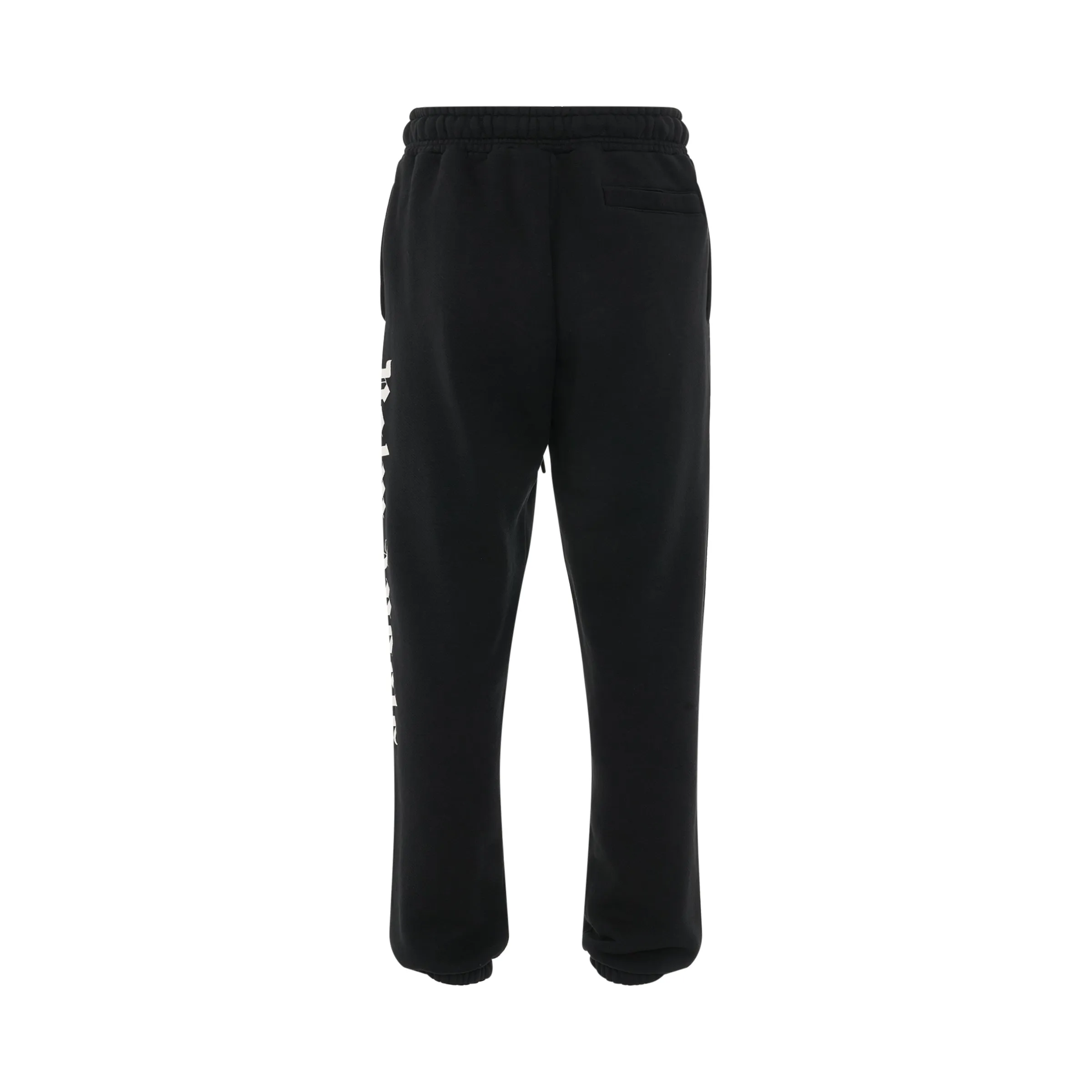 Side Logo Sweatpant in Black/White sold by MARAIS product image thumbnail 4