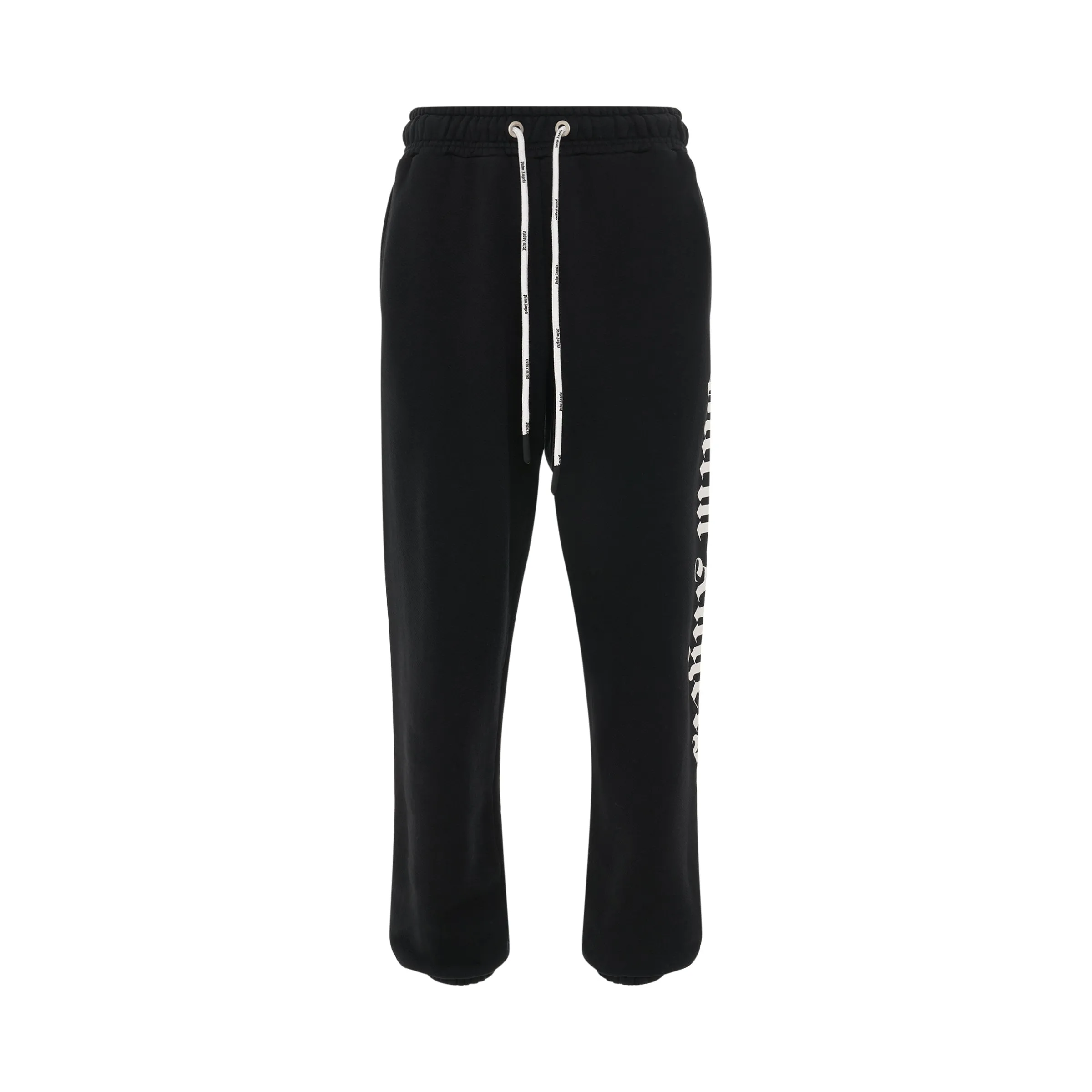 Side Logo Sweatpant in Black/White sold by MARAIS