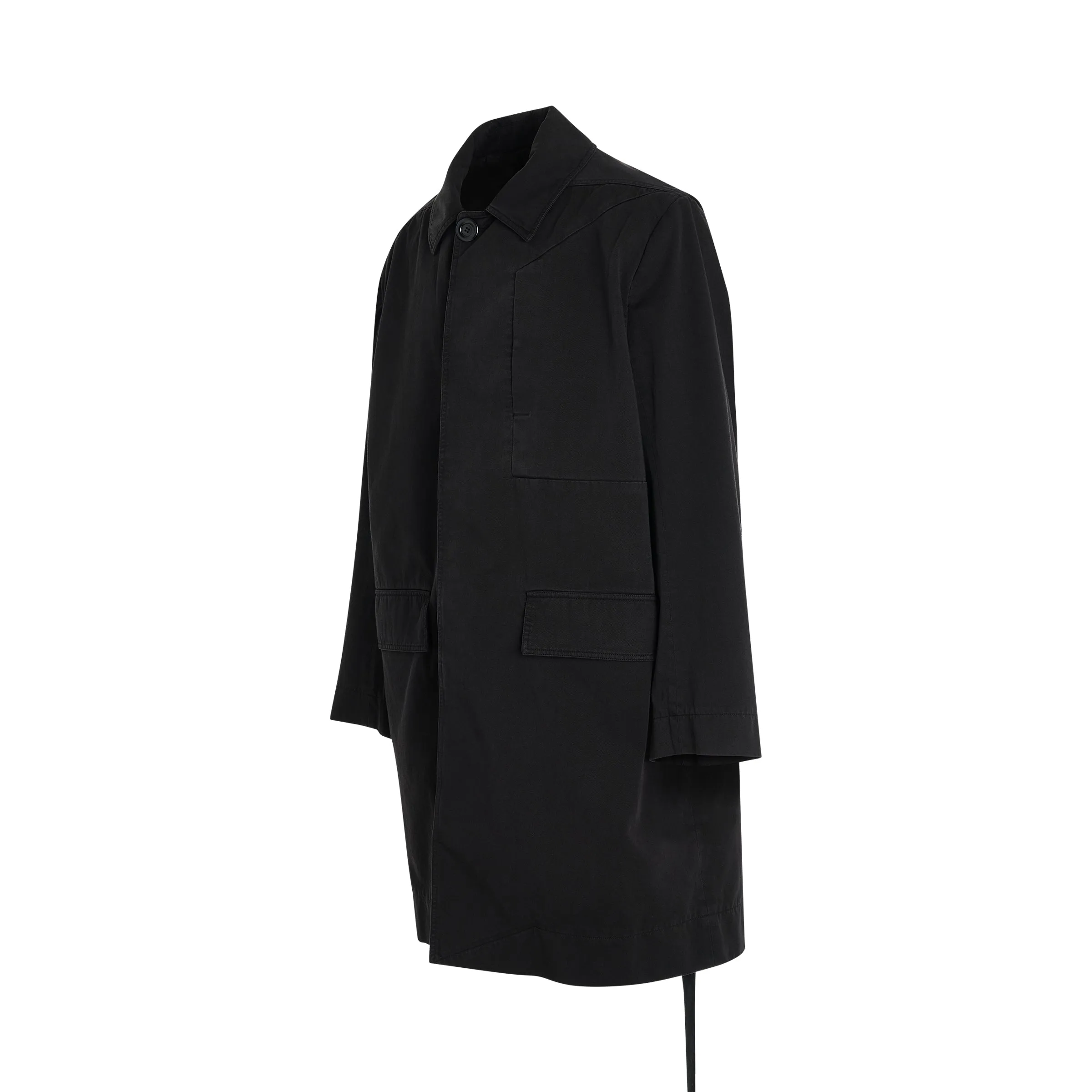 Jumbo Mac Coat in Black sold by MARAIS product image thumbnail 2