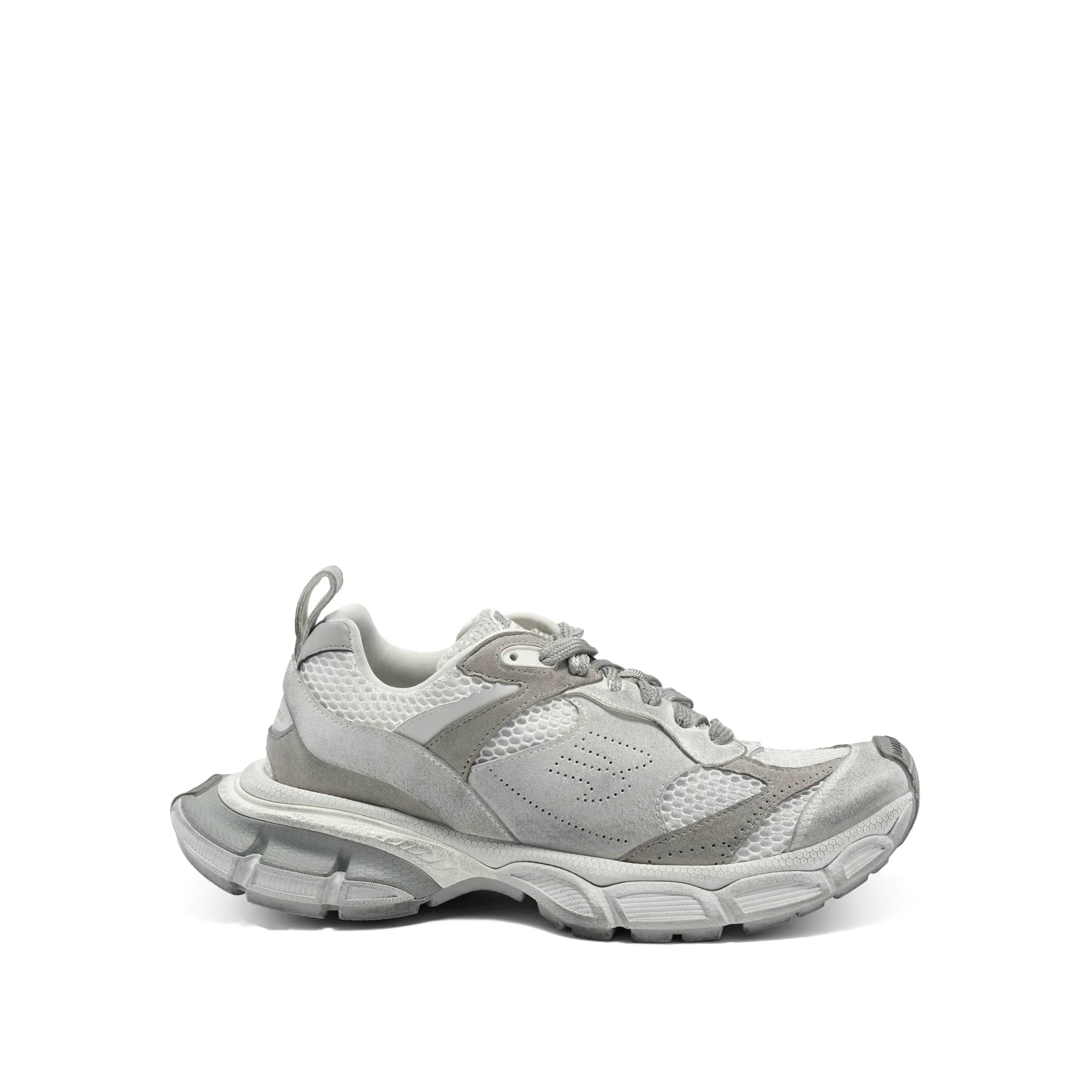 3XL Suede Sneaker in Light Grey sold by MARAIS