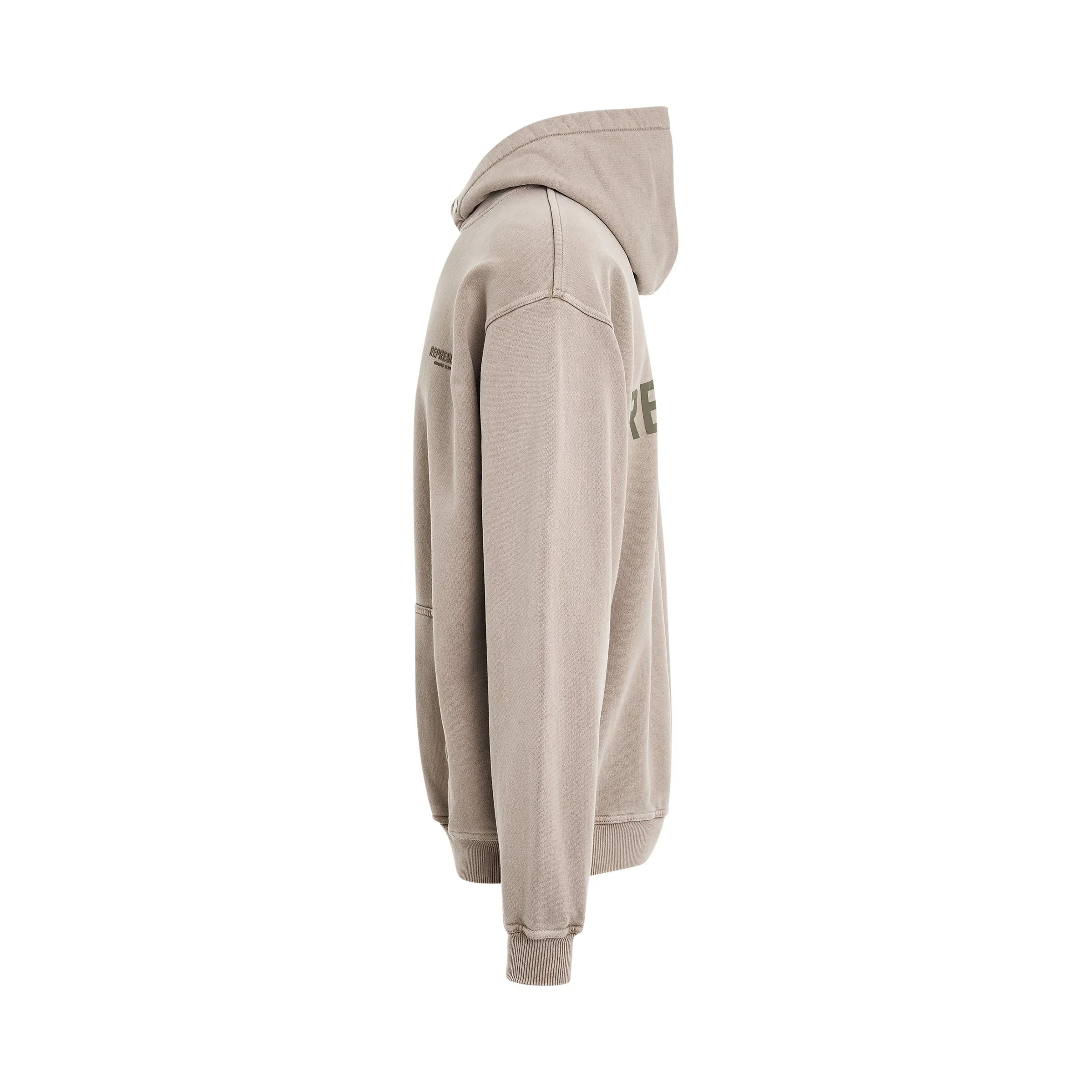 New Represent Owners Club Hoodie in Mushroom sold by MARAIS product image thumbnail 3