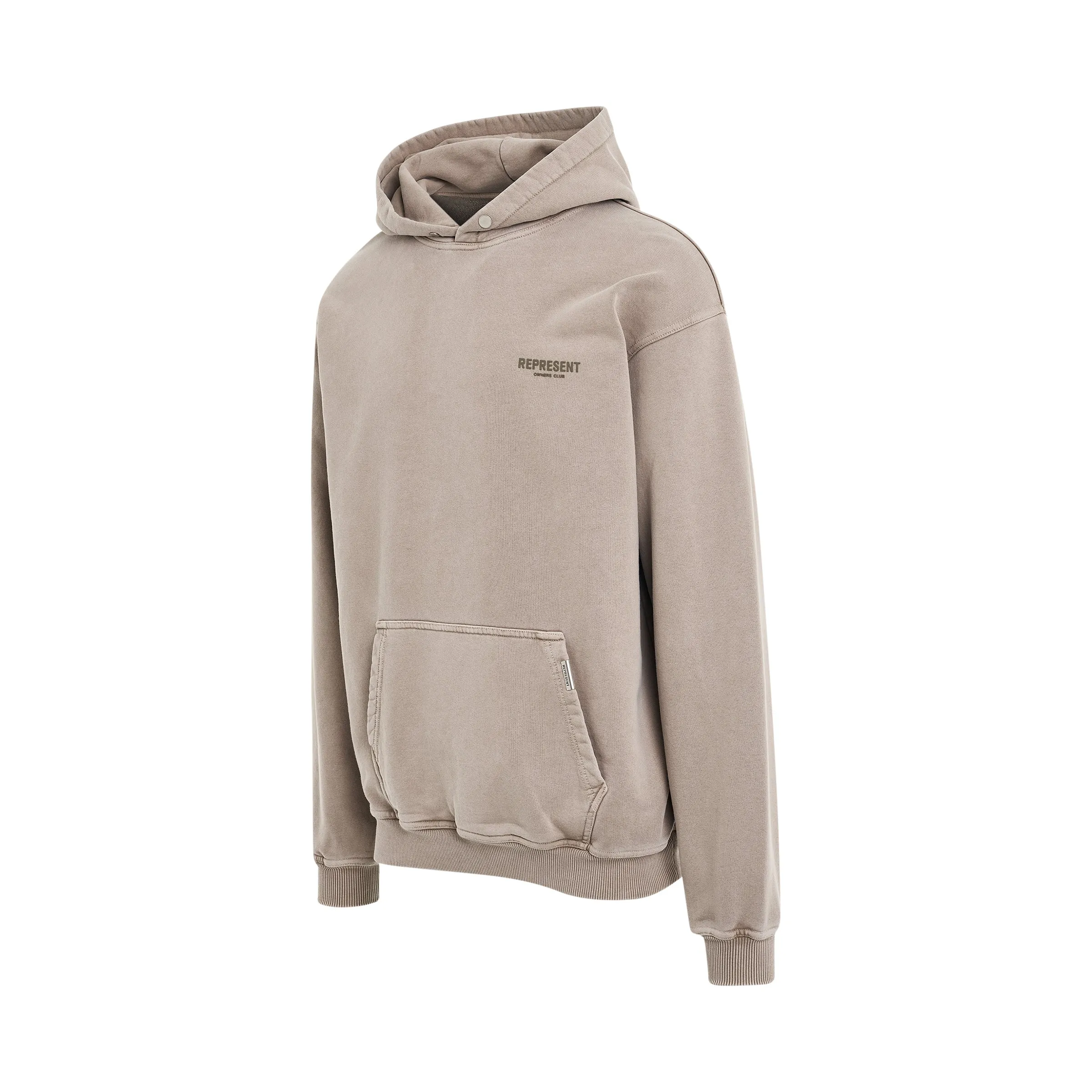New Represent Owners Club Hoodie in Mushroom sold by MARAIS product image thumbnail 2