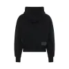 Centre Basic Symbol Logo Medium Hoodie in Black sold by MARAIS