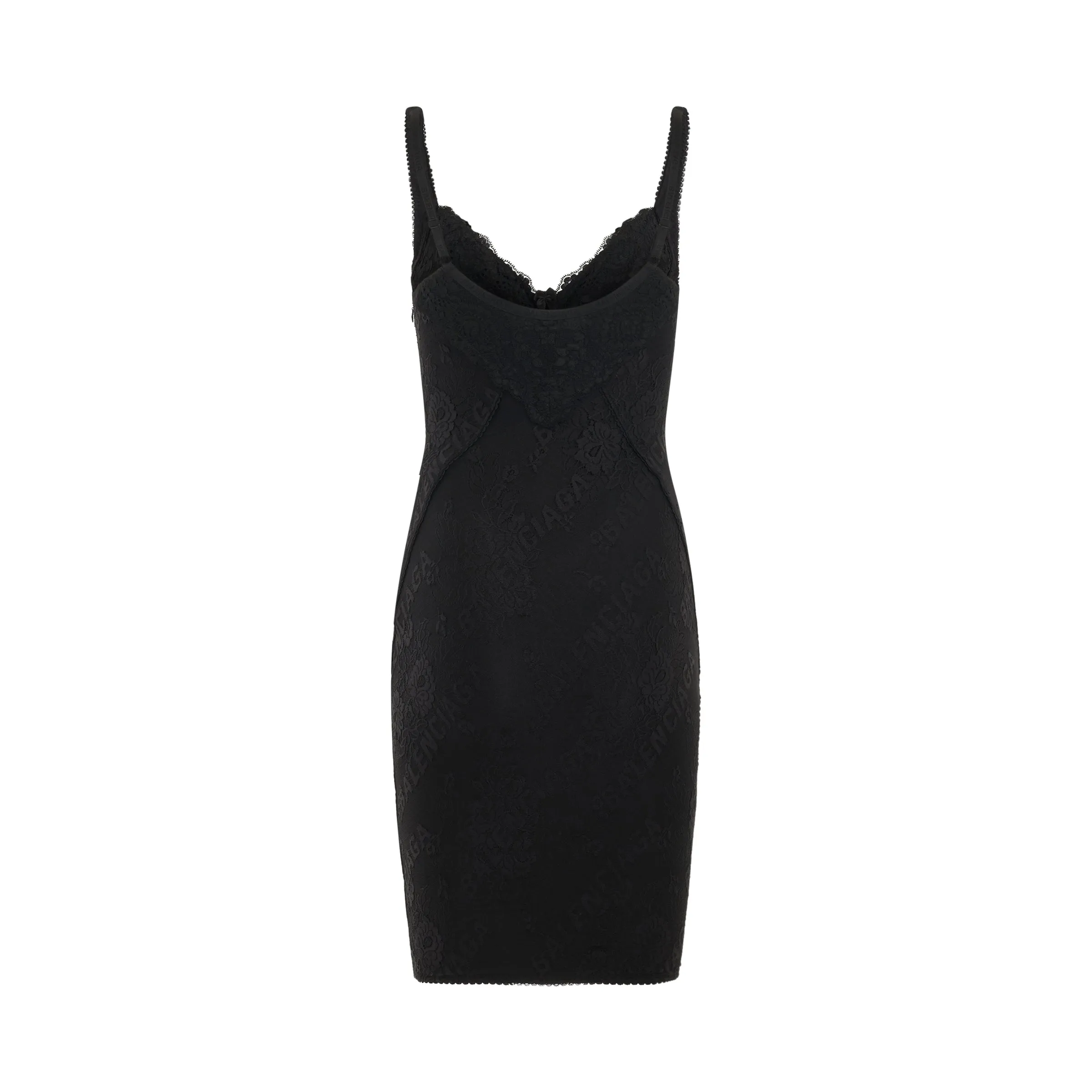 Lingerie Mini Dress in Black sold by MARAIS product image thumbnail 4