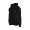 WYM Logo Embroidered Hoodie in Black sold by MARAIS