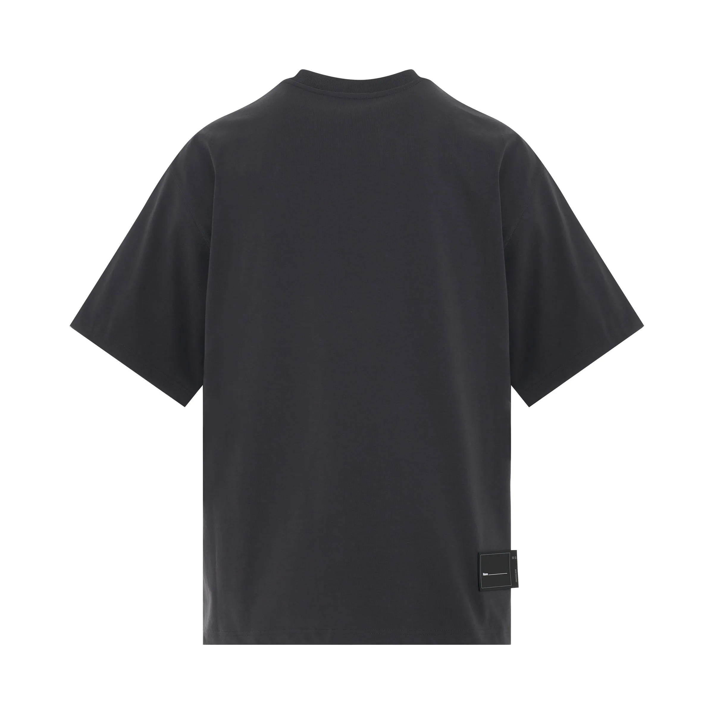 Logo Print T-Shirt in Charcoal sold by MARAIS product image thumbnail 4