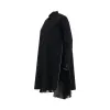 Cotton Poplin Dress in Black sold by MARAIS