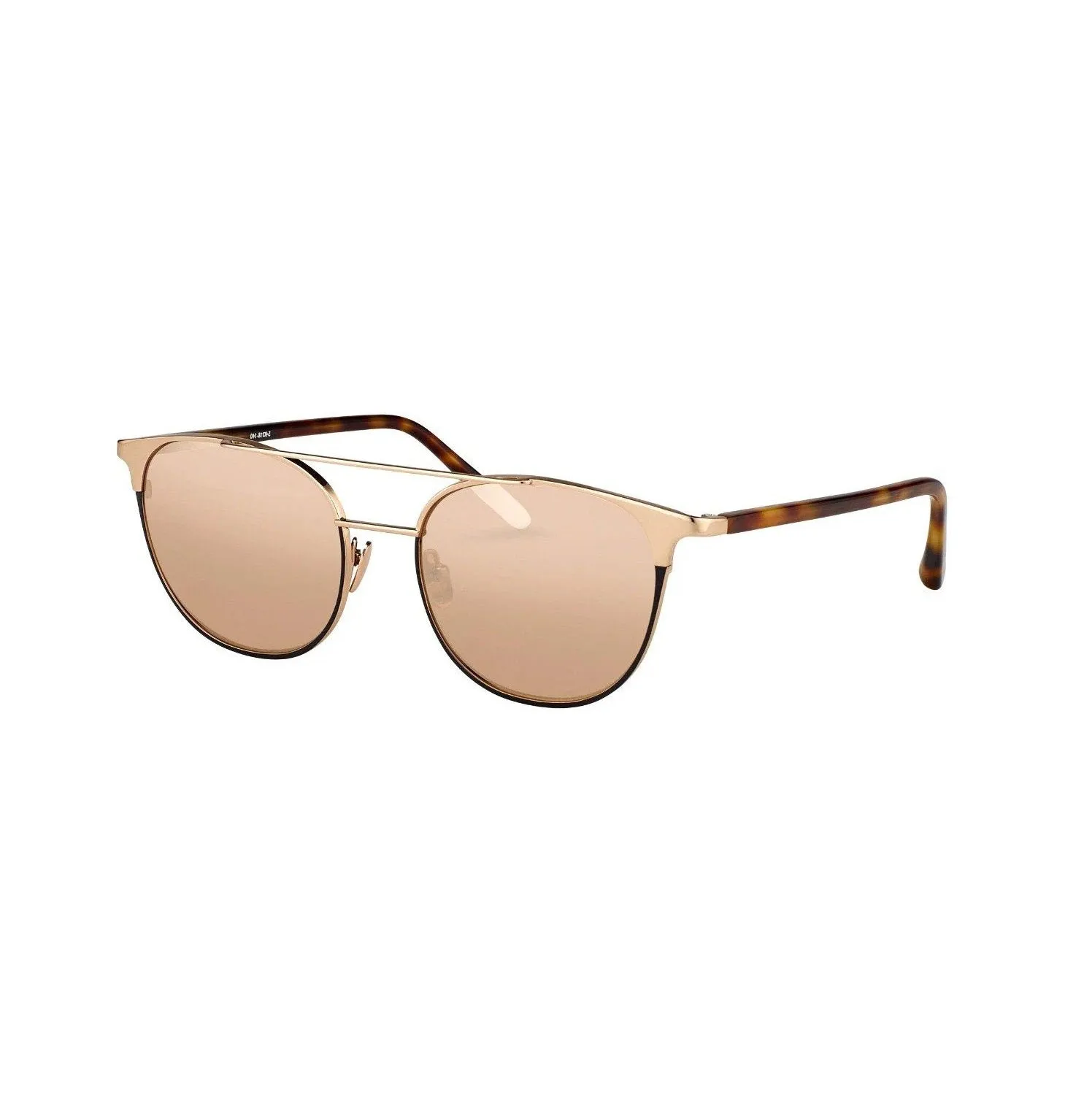 Linda Farrow Rose Gold W. Black Rim/ Rose Gold in Rose Gold sold by MARAIS product image thumbnail 2