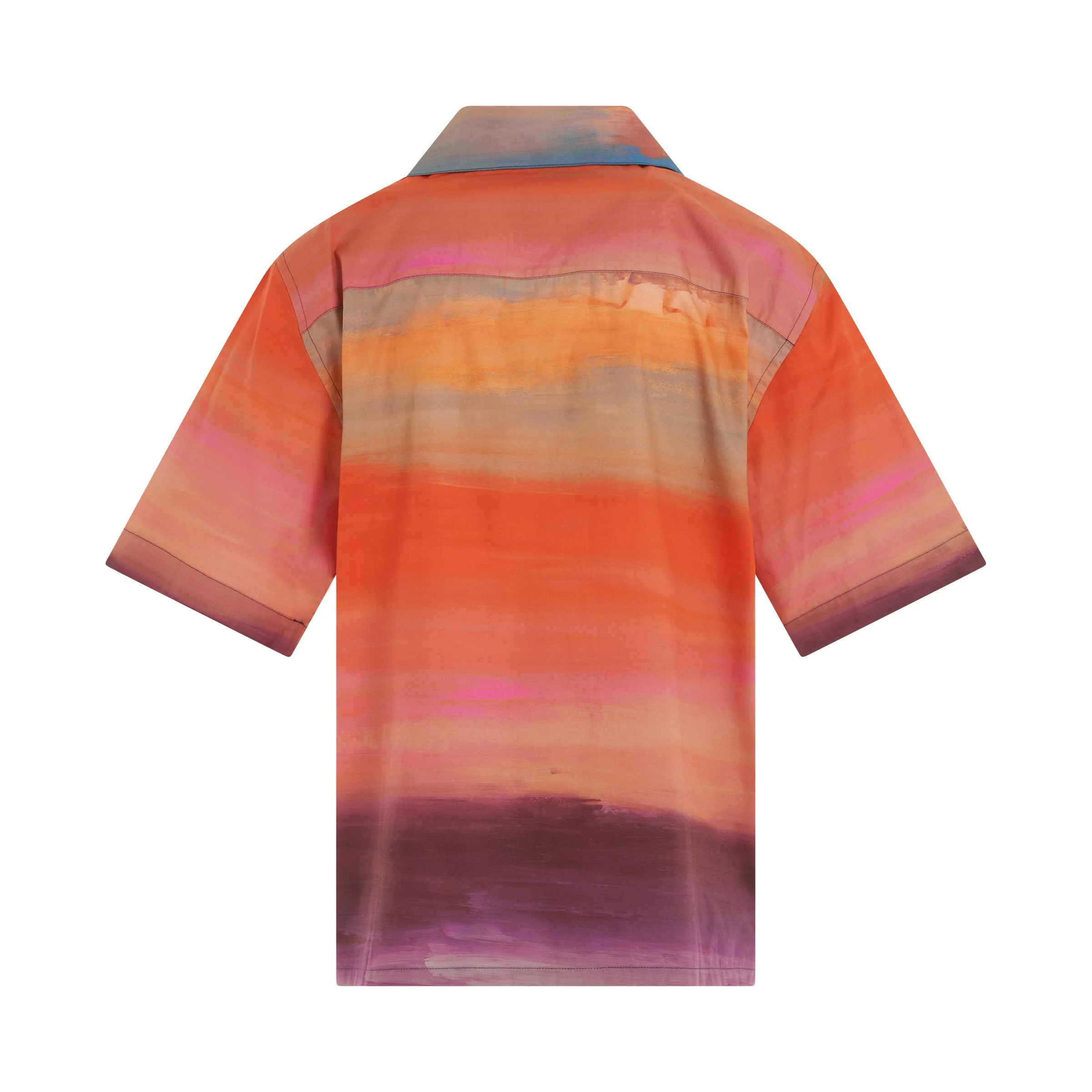 Dark Side of the Moon Bowling Shirt in Multicolour sold by MARAIS product image thumbnail 4