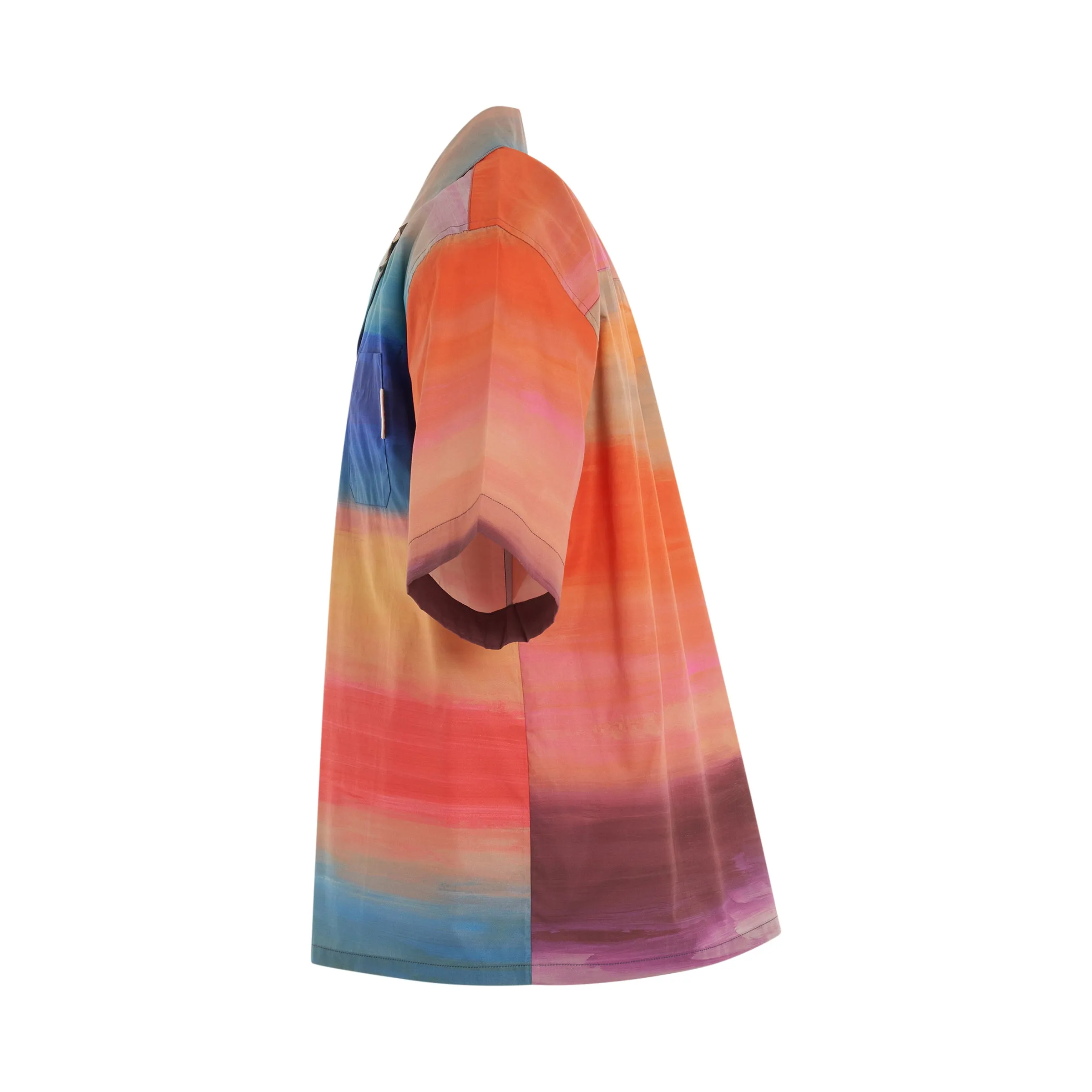 Dark Side of the Moon Bowling Shirt in Multicolour sold by MARAIS product image thumbnail 3