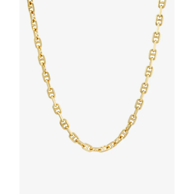 40cm Chunky Anchor Chain Necklace in Gold sold by MARAIS