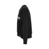 Loose Fit Wappen Sweatshirt in Black sold by MARAIS