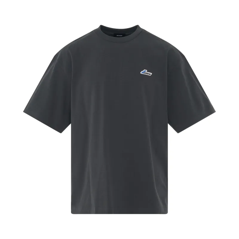 Wapen Logo T-Shirt in Charcoal sold by MARAIS