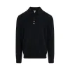 Polo Sweater in Black sold by MARAIS
