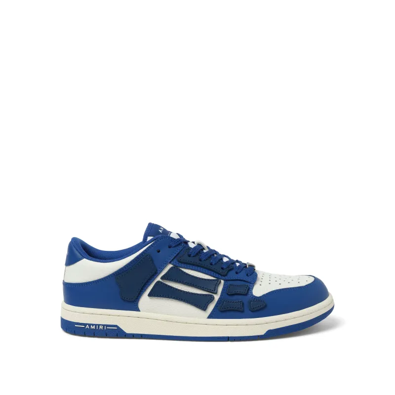 Skeleton Sneaker in Deep Blue/White sold by MARAIS