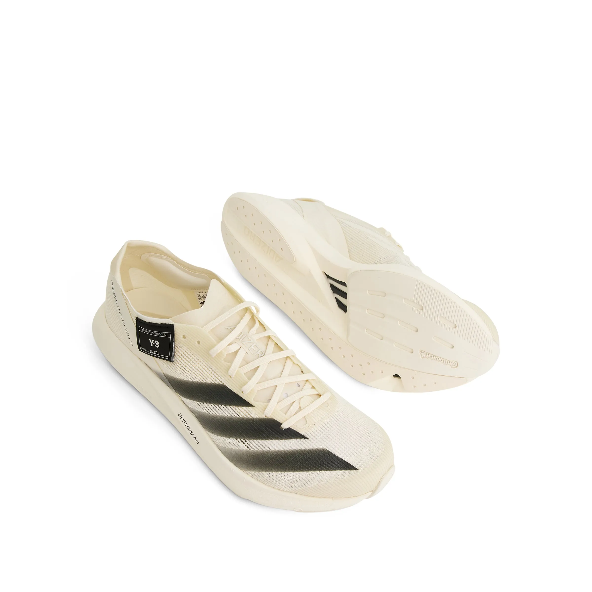 Takumi Sen 10 Sneaker in Off White/Black sold by MARAIS product image thumbnail 4