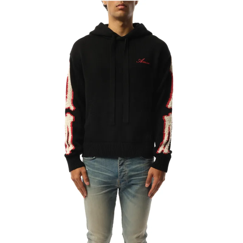 Bones Hoodie in Black sold by MARAIS