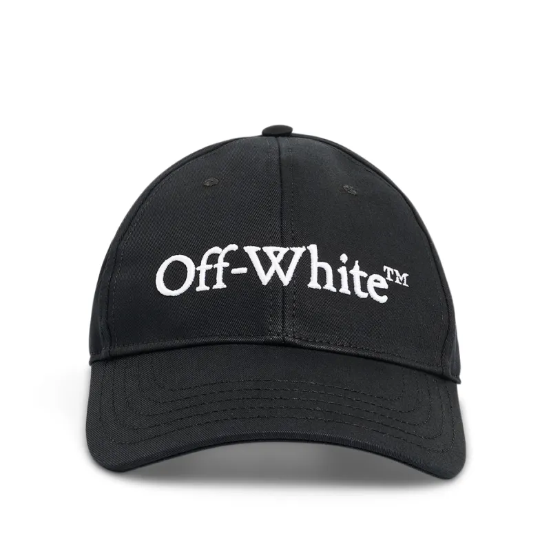 Bookish Dril Baseball Cap in Black sold by MARAIS