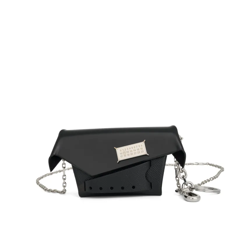 Small Snatched Bag in Black sold by MARAIS