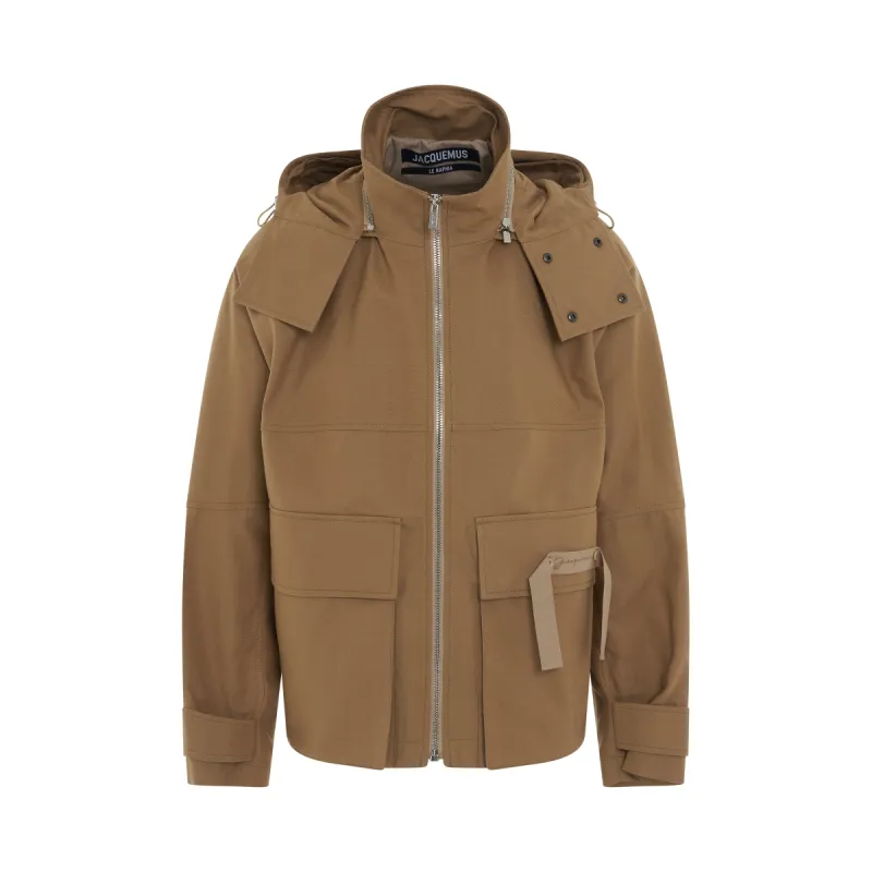 Molhado Hooded Jacket in Beige sold by MARAIS