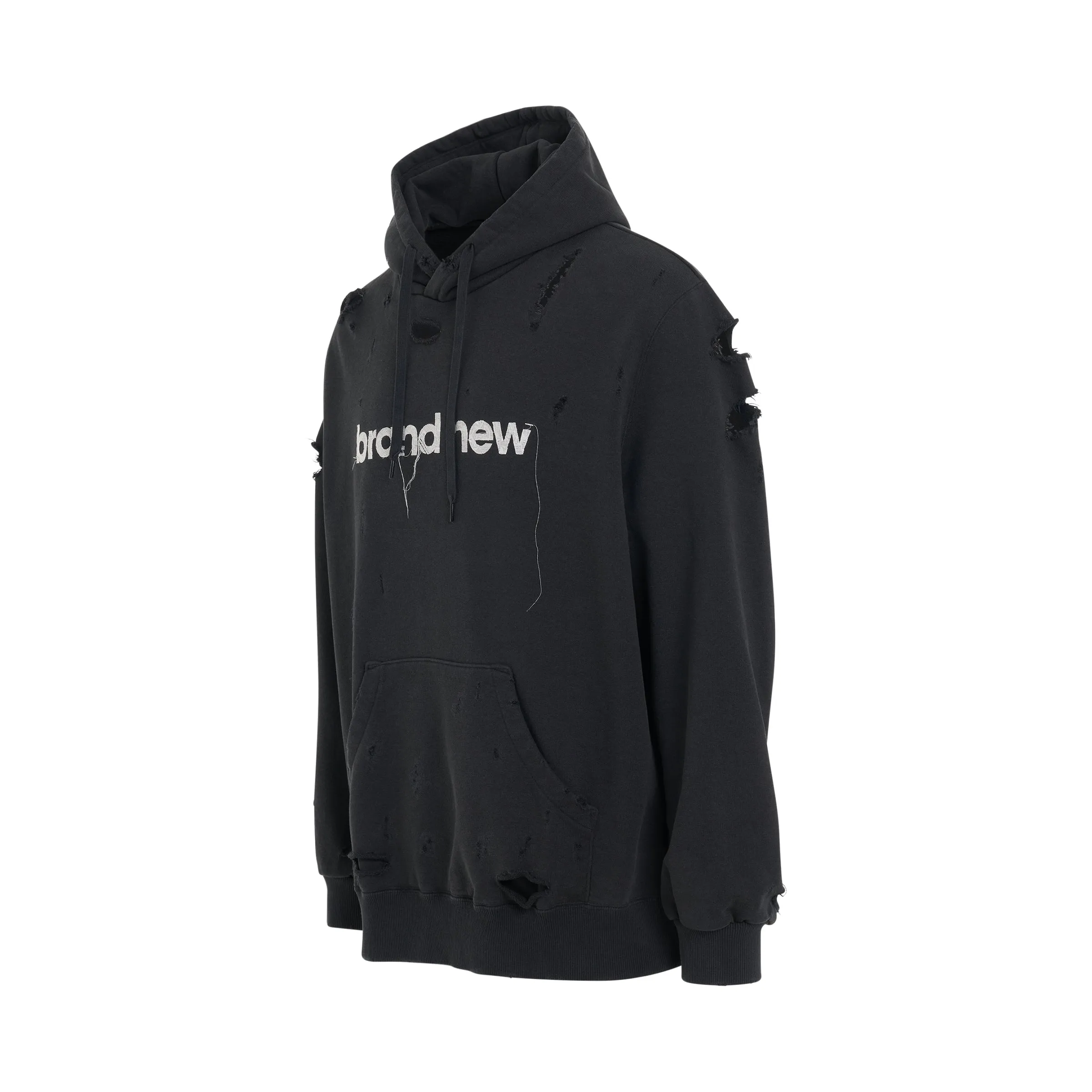 Destroyed Hoodie in Black sold by MARAIS product image thumbnail 2