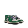 Out Of Office Vintage Leather Sneaker in White/Green sold by MARAIS
