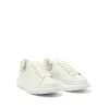 Larry Oversized Heel Sneaker in White/Silver sold by MARAIS