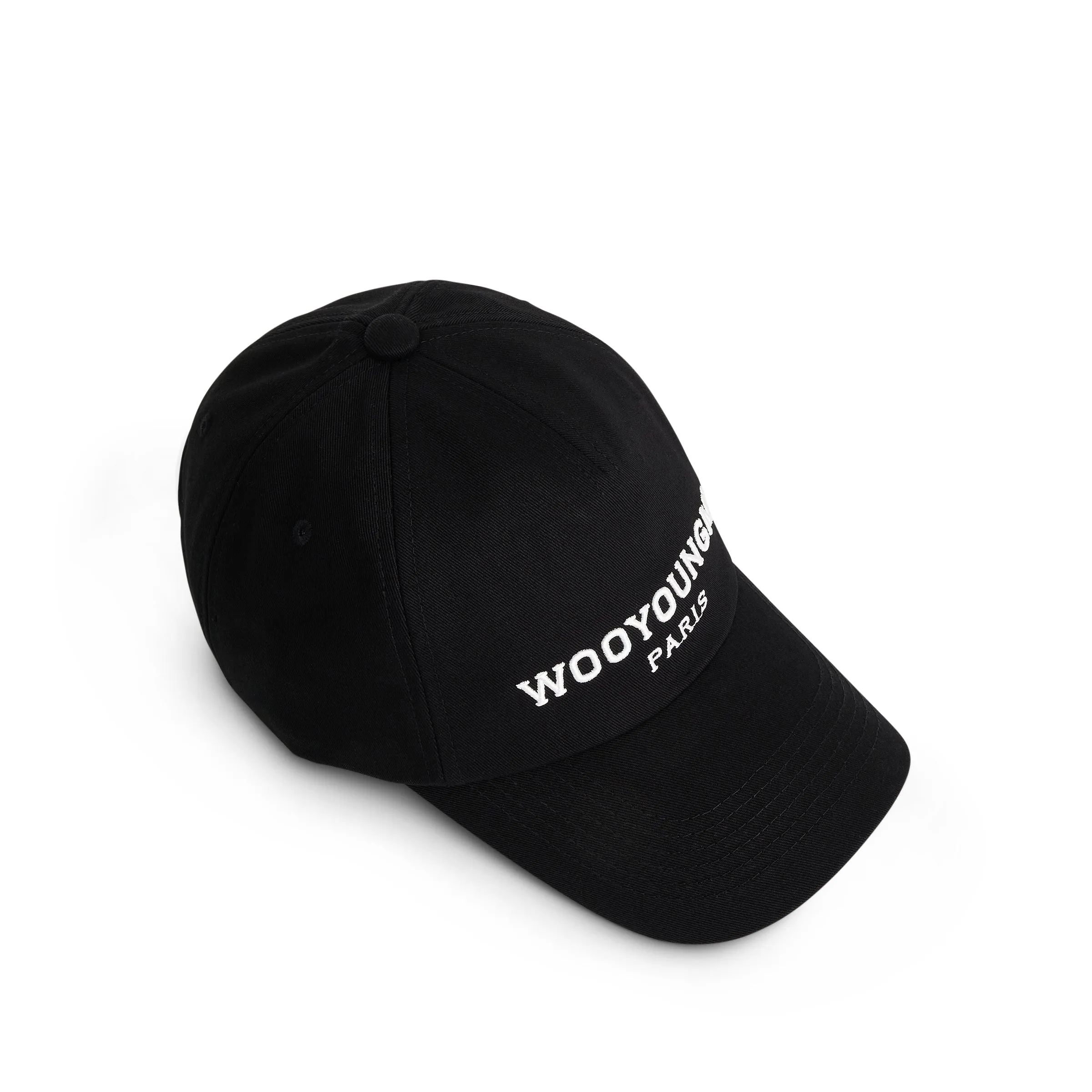 Logo Embroidered Cap in Black sold by MARAIS product image thumbnail 4