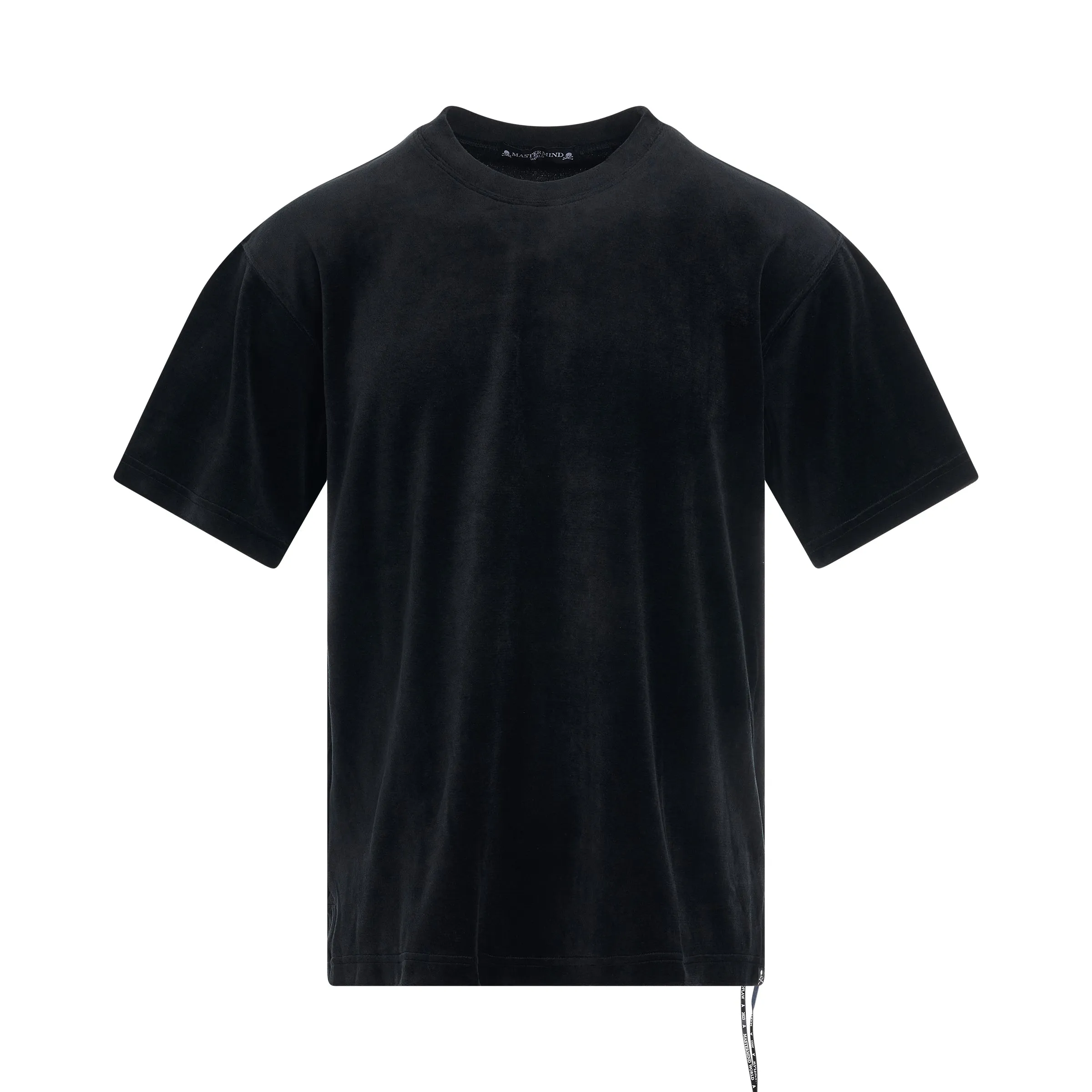 Velour T-Shirt Black sold by MARAIS