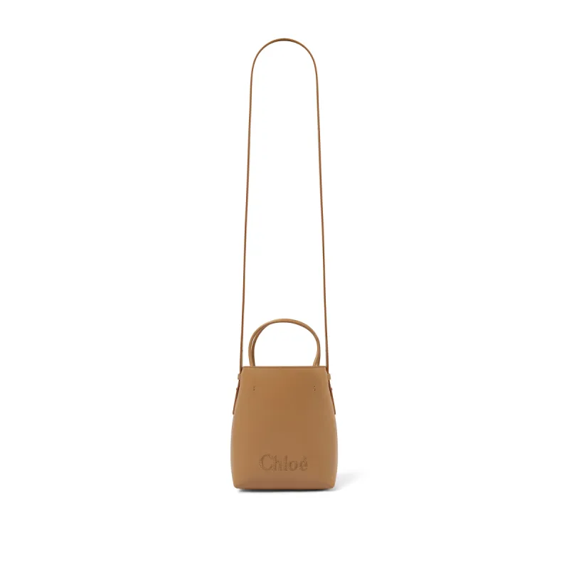 Sense Micro Tote Bag in Light Tan sold by MARAIS
