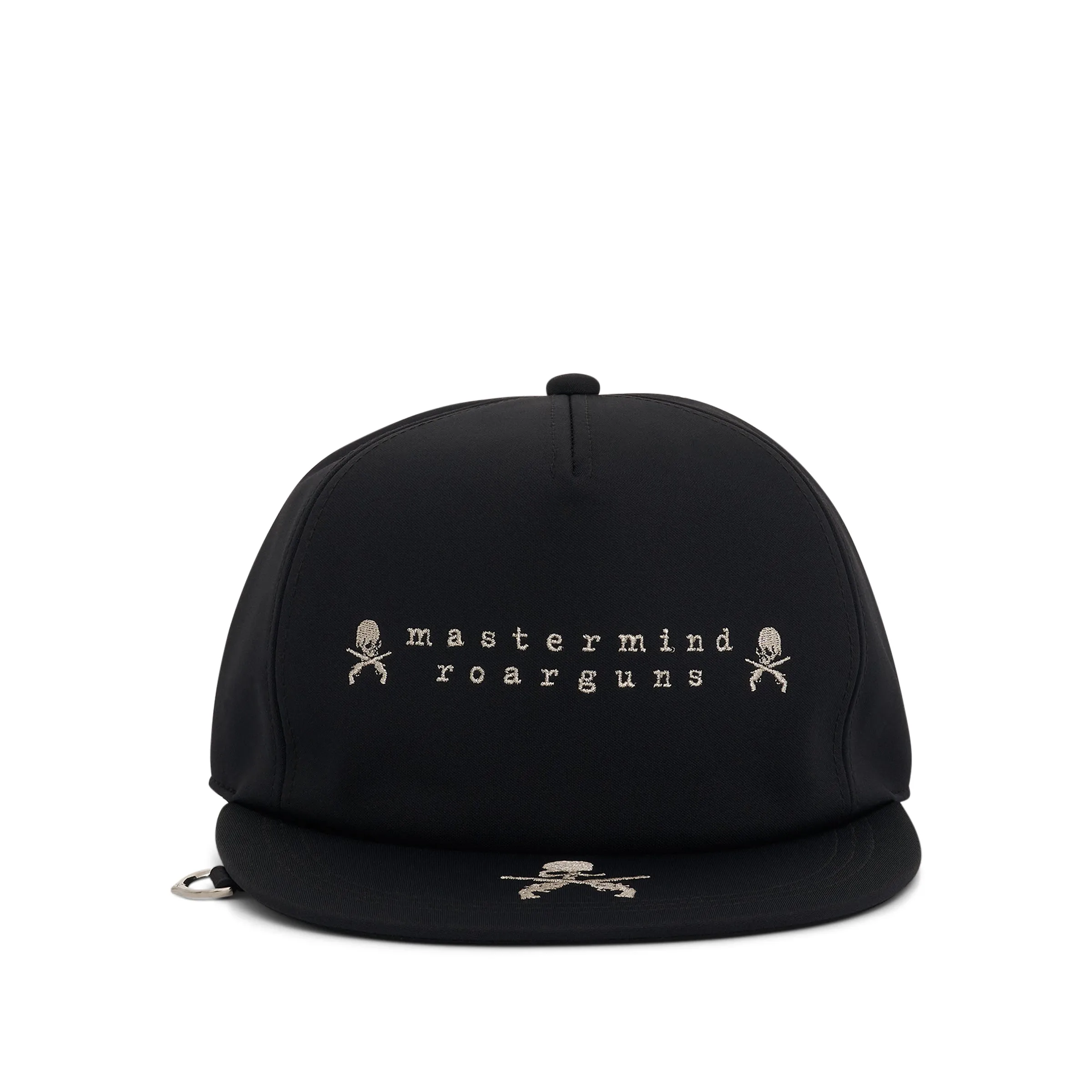 Mastermind World x Roarguns Logo Cap in Black sold by MARAIS
