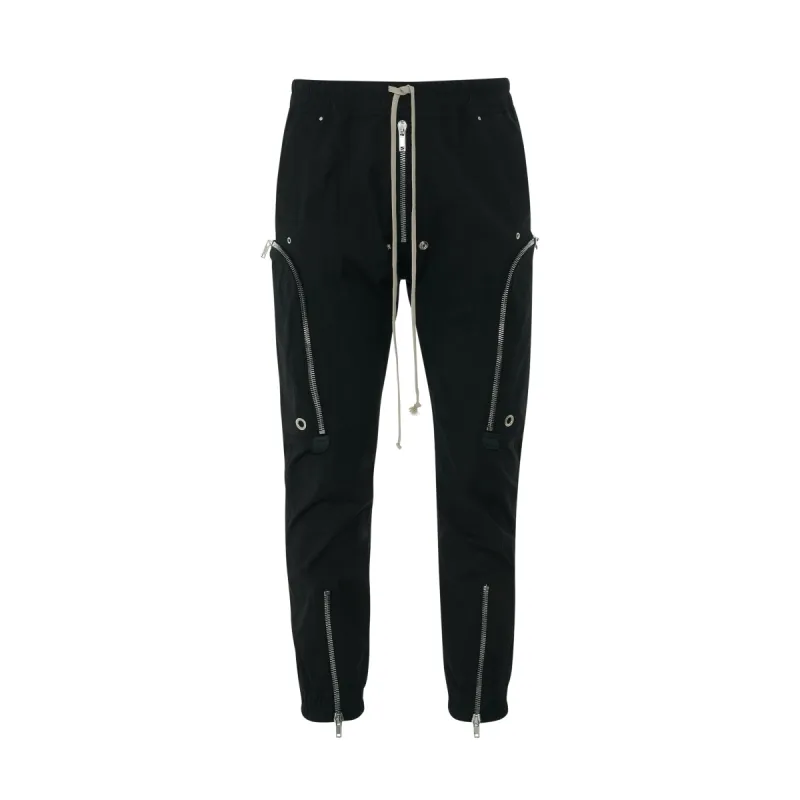 Bauhaus Woven Cargo Pants in Black sold by MARAIS