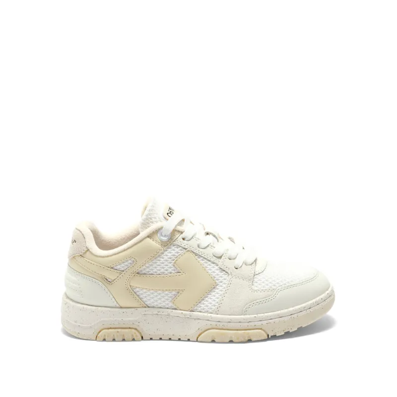 Slim Out of Office Sneaker in White Cream sold by MARAIS