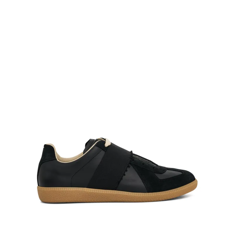 Replica Elastic Band Sneaker in Black sold by MARAIS