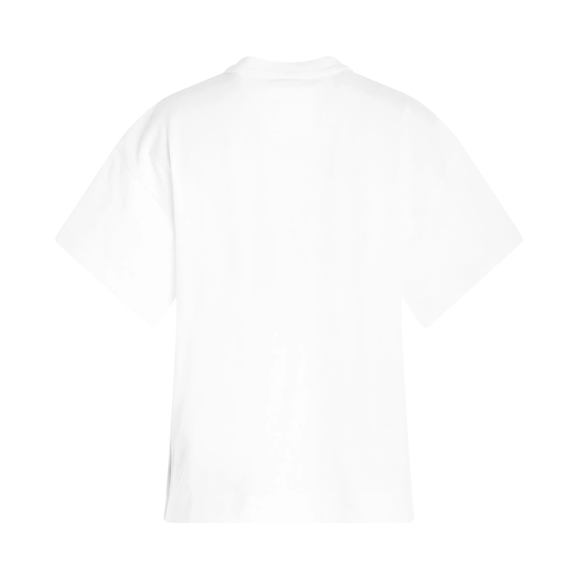 S Cotton Jersey T-Shirt in White sold by MARAIS product image thumbnail 4