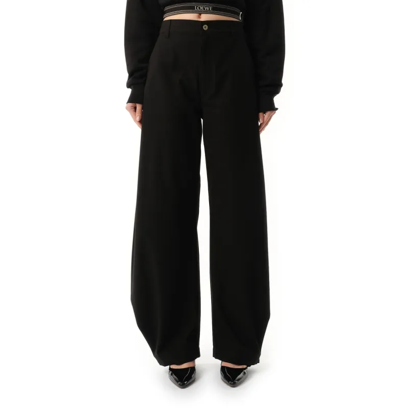 Balloon Trousers AF in Black sold by MARAIS
