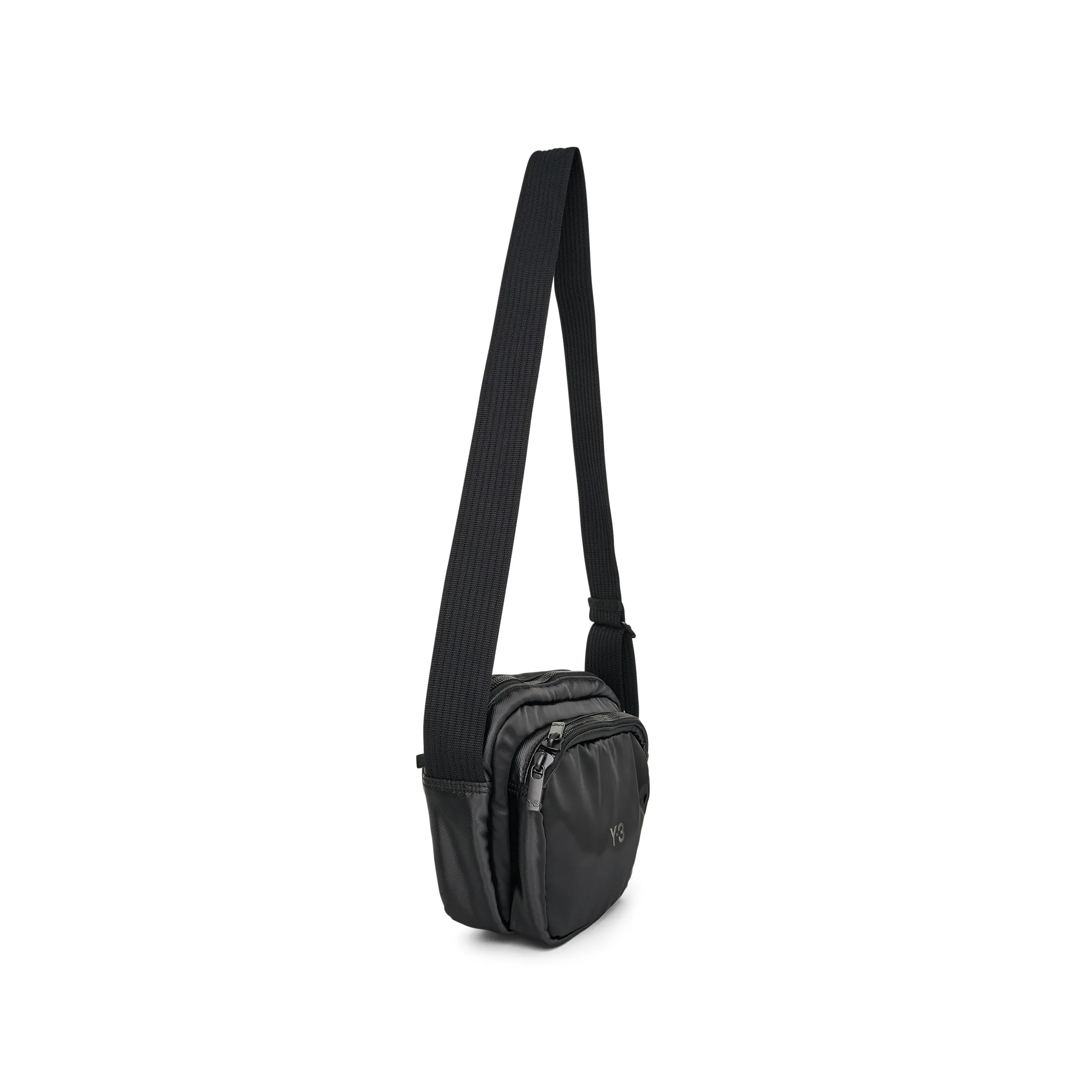Y-3 Logo Crossbody Bag in Black sold by MARAIS product image thumbnail 2