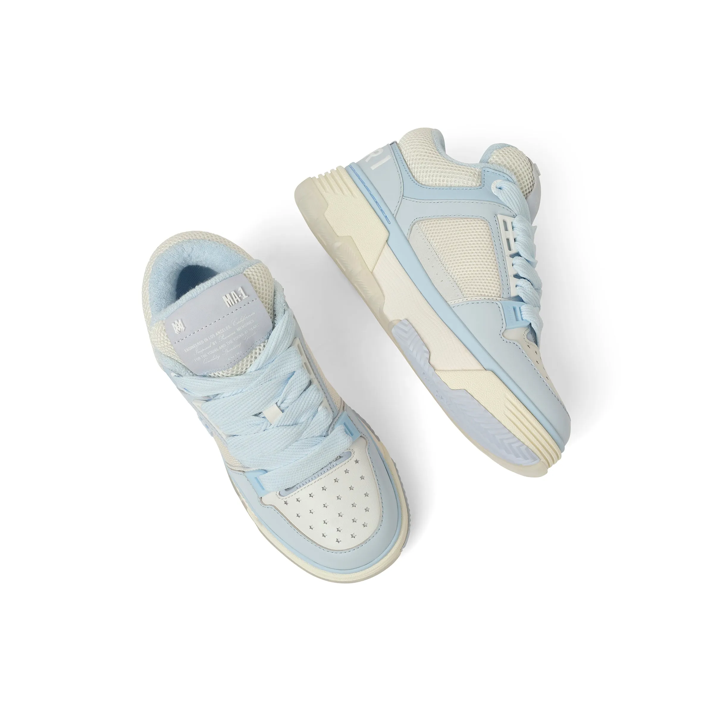 MA-1 Sneaker in Alabaster/Blue sold by MARAIS product image thumbnail 4
