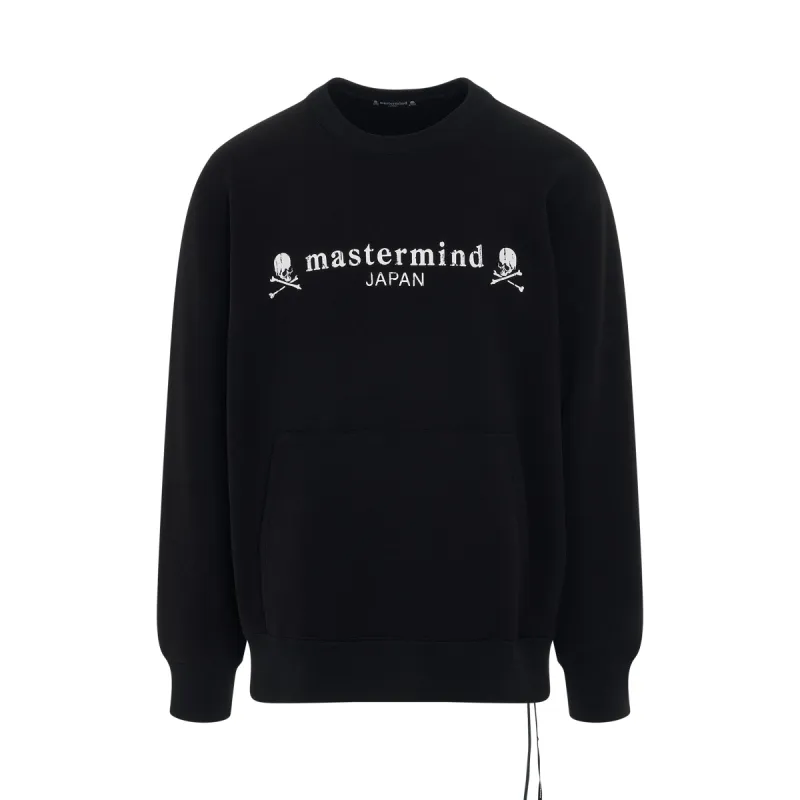Loopwheel Logo Sweatshirt in Black sold by MARAIS