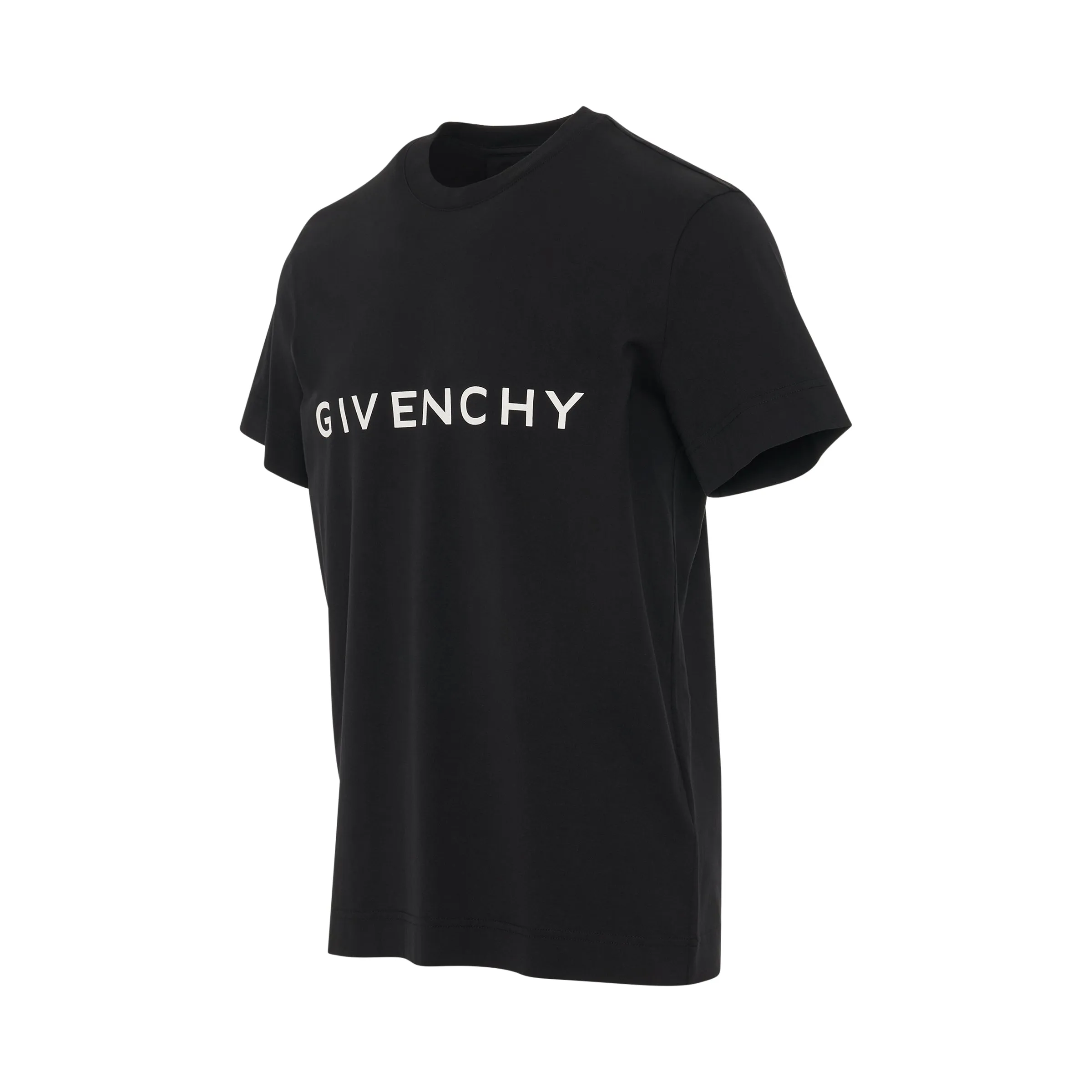 Archetype Logo Slim Fit T-Shirt in Black sold by MARAIS product image thumbnail 2