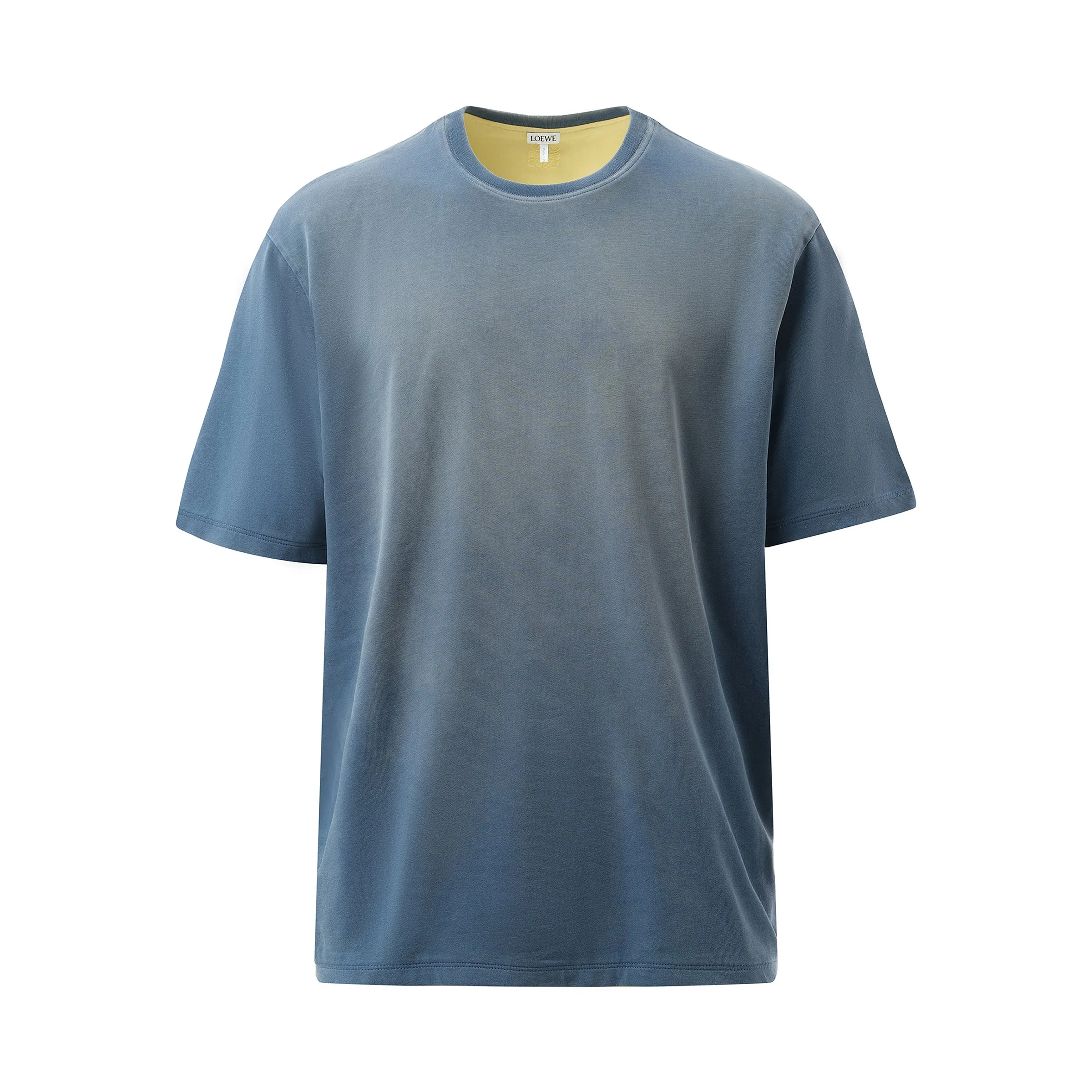 Two Tone Loose T-Shirt in Washed Indigo sold by MARAIS product image thumbnail 2