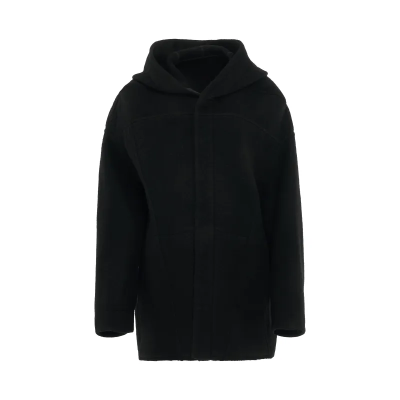 Zip Front Peter Jacket in Black sold by MARAIS