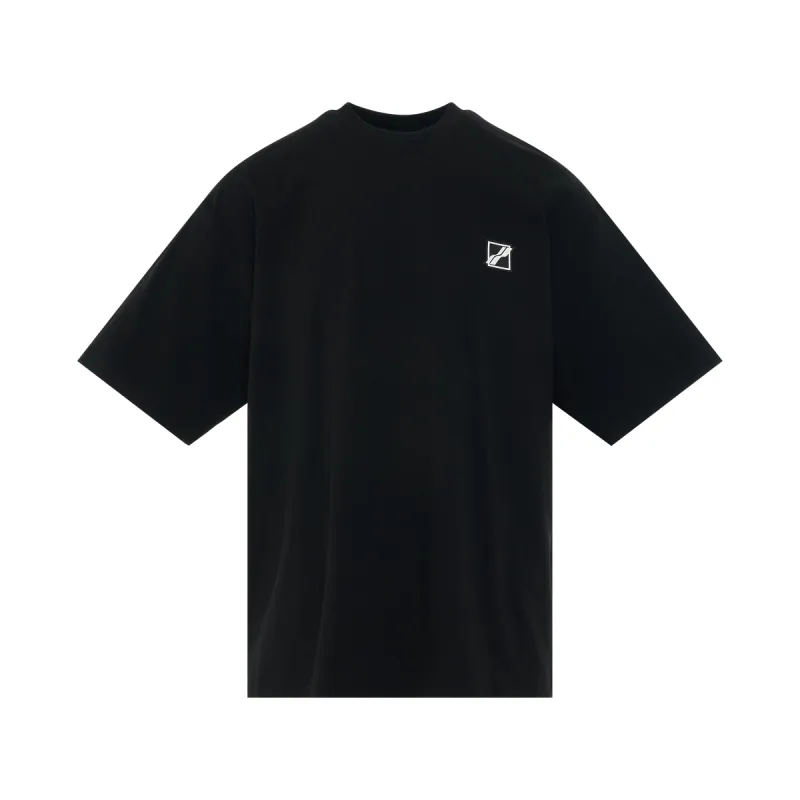 Logo Wappen T-Shirt in Black sold by MARAIS