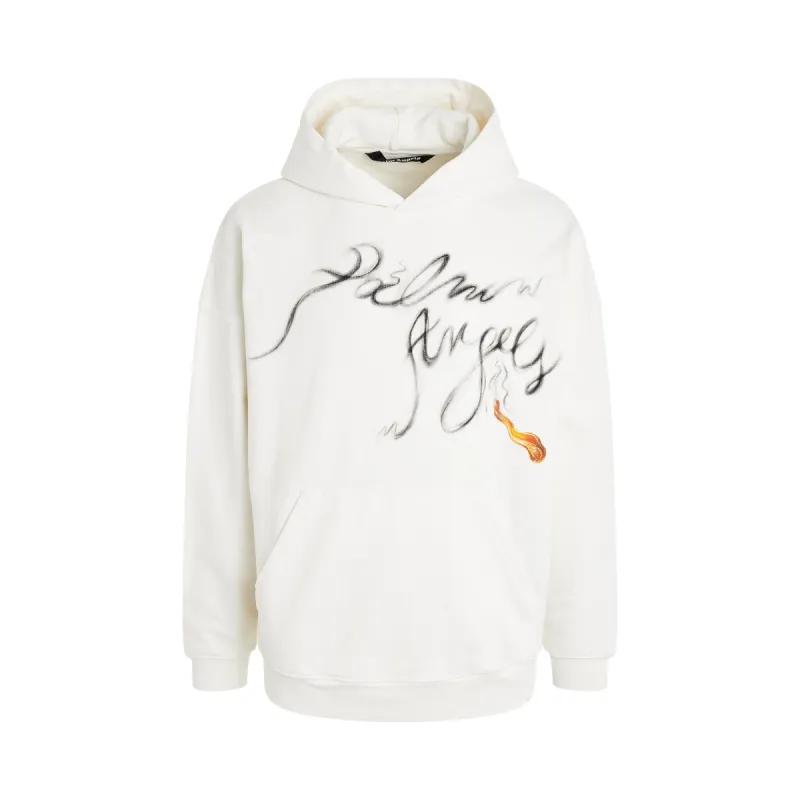 Foggy PA Hoodie in Off White sold by MARAIS
