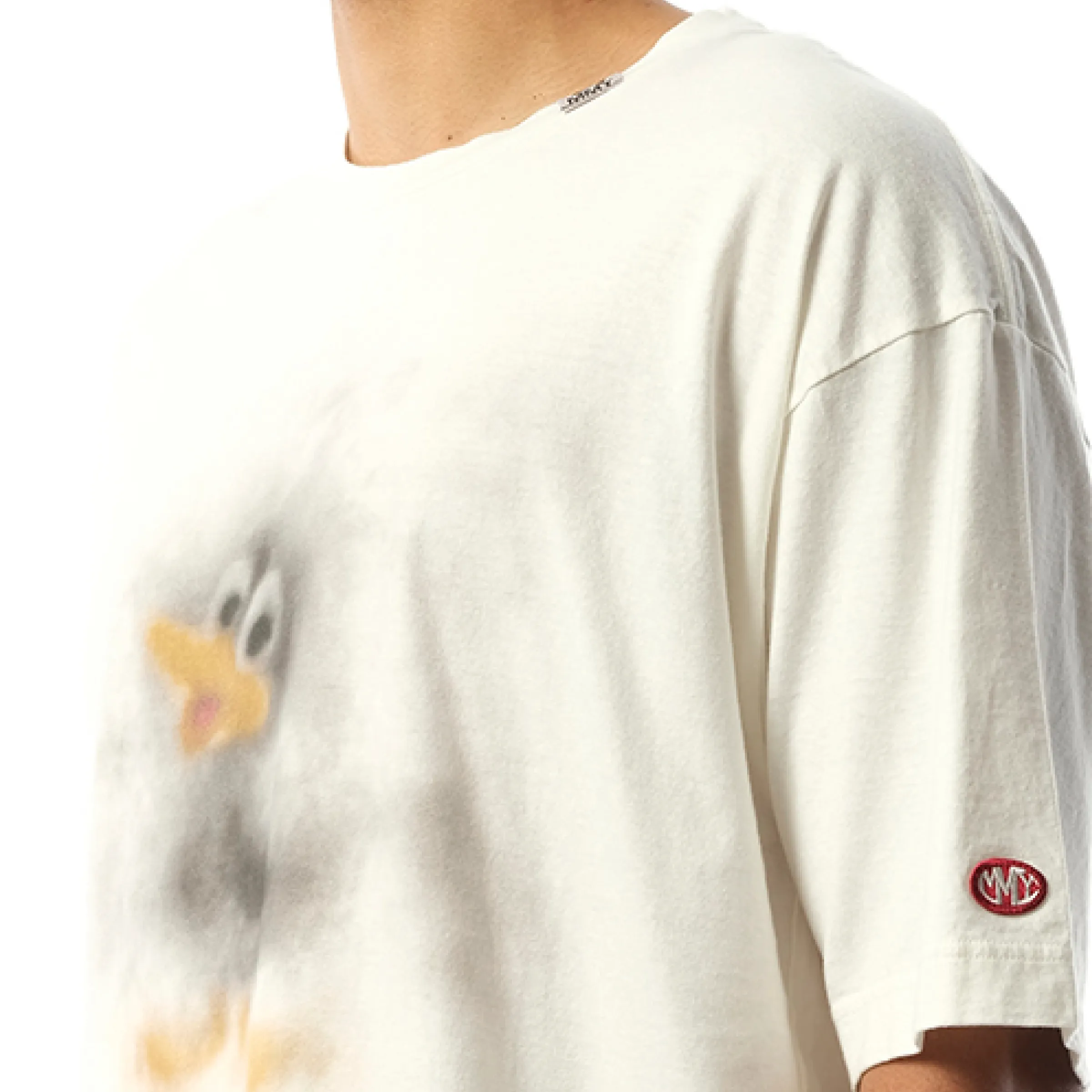 Duck Printed T-Shirt in White sold by MARAIS product image thumbnail 3