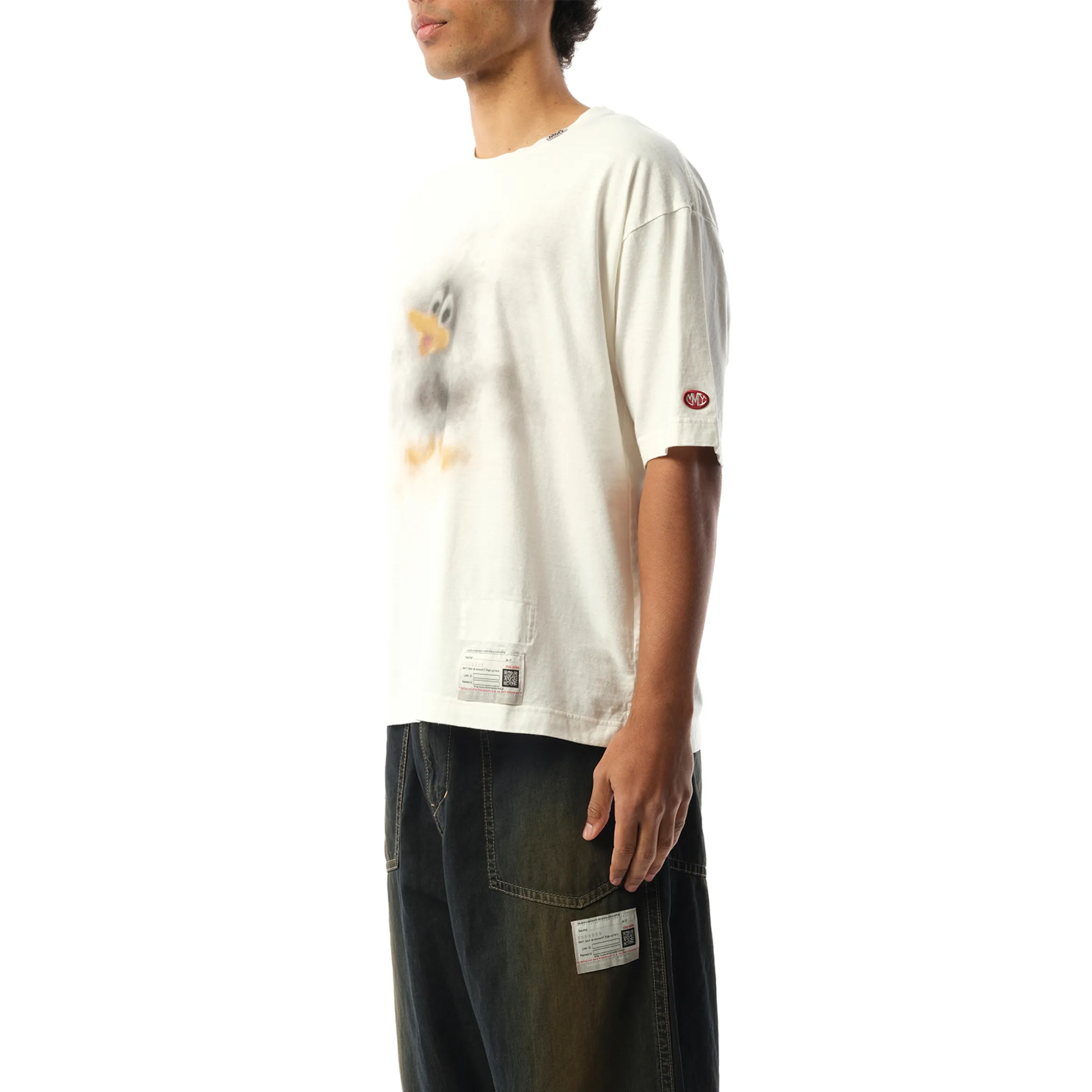 Duck Printed T-Shirt in White sold by MARAIS product image thumbnail 5