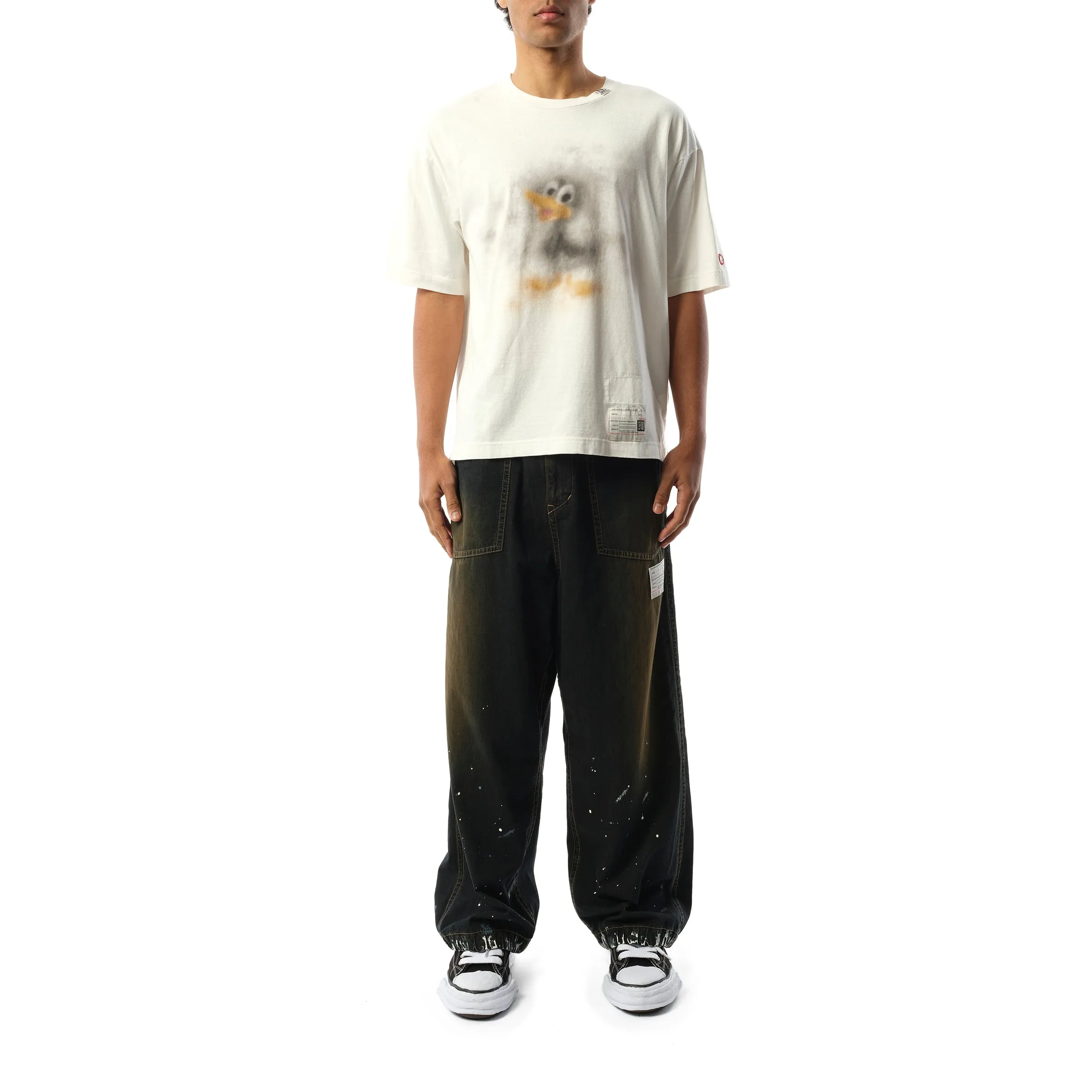 Duck Printed T-Shirt in White sold by MARAIS product image thumbnail 4