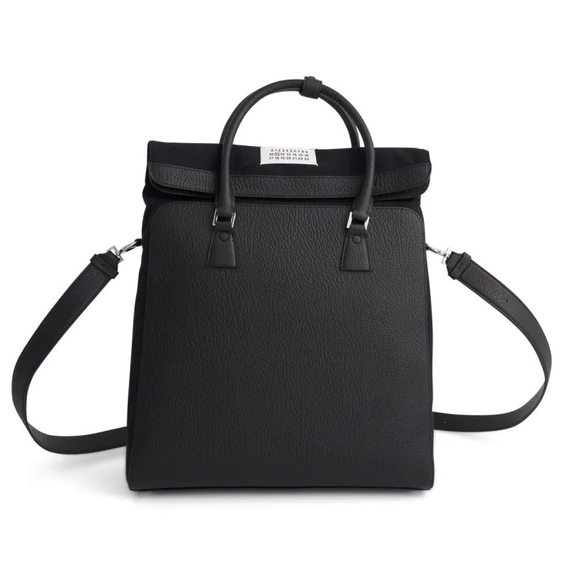 5AC Backpack in Black made by Maison Margiela