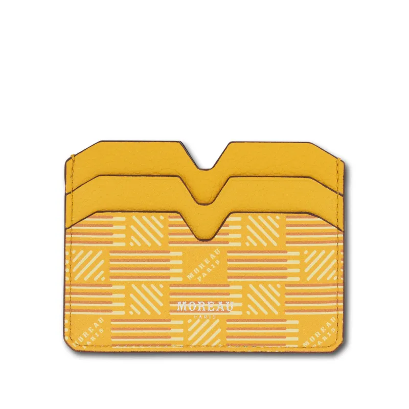 Credit Card Wallet 4 CC in Yellow sold by MARAIS