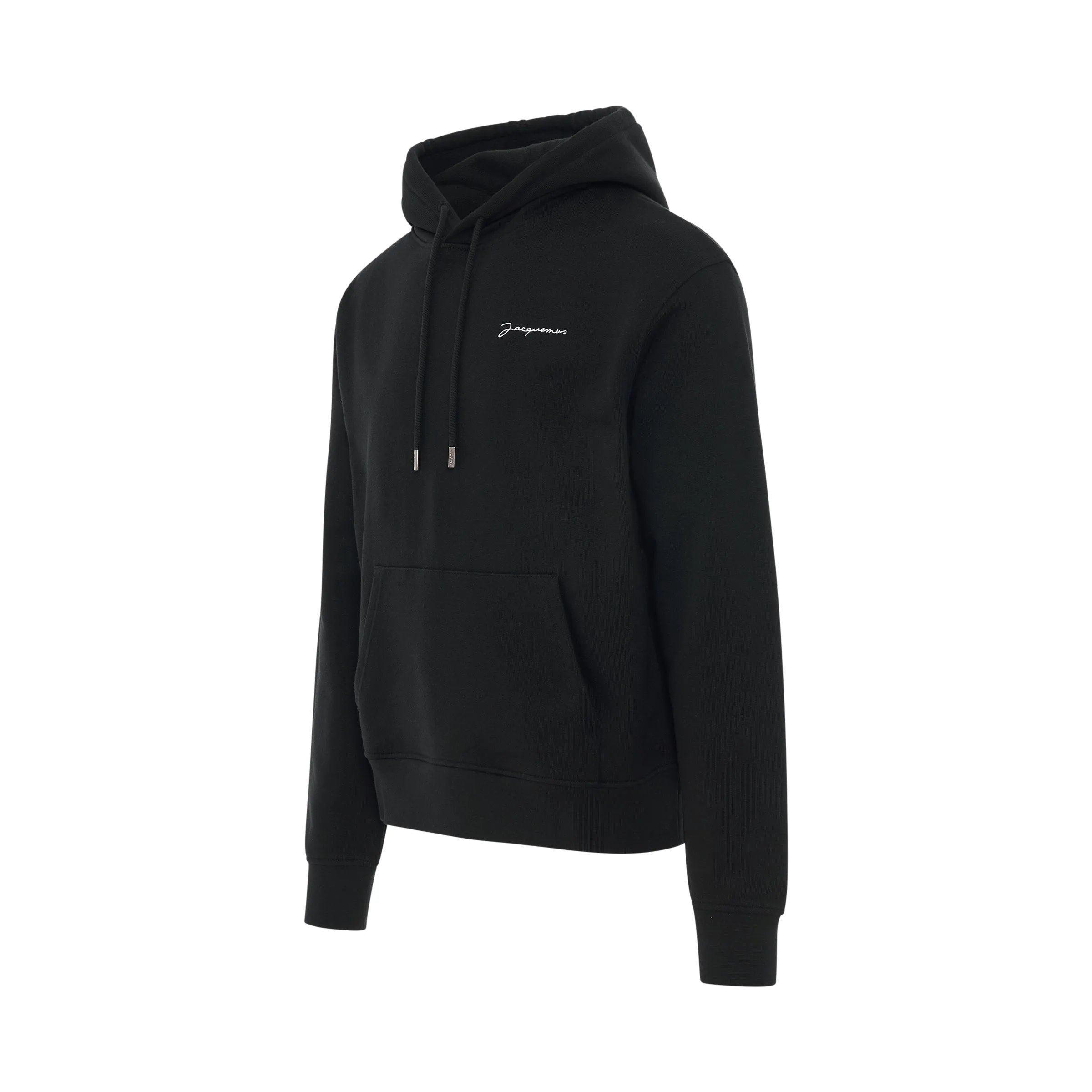 Signature Embroidered Logo Hoodie in Black sold by MARAIS product image thumbnail 2